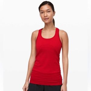 Lululemon Swiftly Tech 2.0 tank top in Dark Red